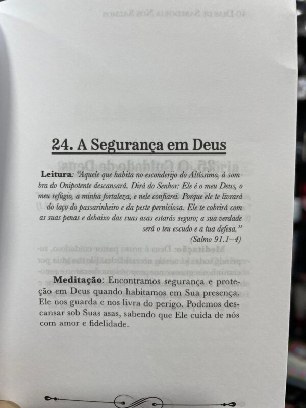 DEVOCIONAL 40 DIAS DE SABEDORIA NOS SALMOS - Imagem 2