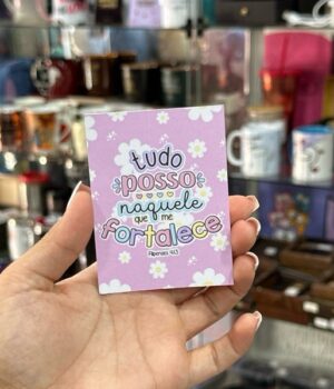CARTÃO TUDO POSSO NAQUELE QUE ME FORTALECE