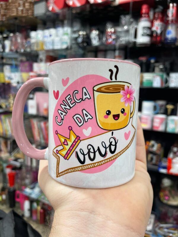 CANECA DA VOVÓ VOCÊ É A MELHOR VÓ QUE EU PODERIA TER