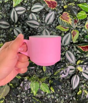 XÍCARA ROSA SEM PIRES
