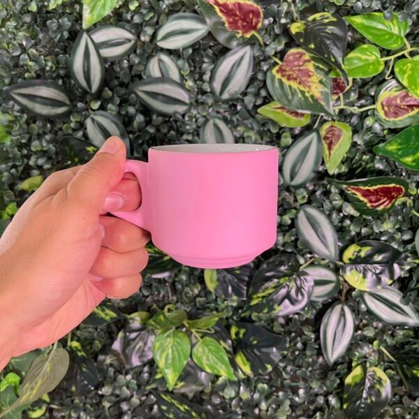 XÍCARA ROSA SEM PIRES
