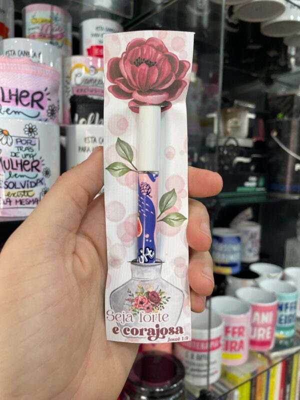 TAG ROSA ROXA E CANETA FRUIT 3174