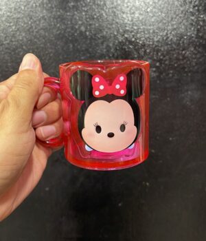 CANECA ACRÍLICO MINNIE ROSA
