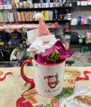 KIT CANECA COM PAPAI NOEL E SONHO DE VALSA