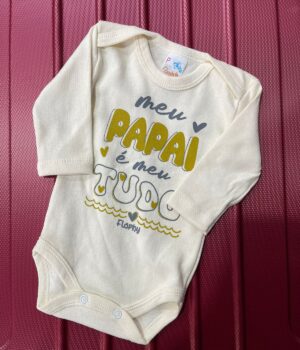 BODY RECÉM NASCIDO MEU PAPAI É MEU TUDO