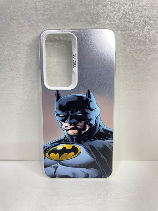 CAPINHA DE CELULAR S24 CASE PRATA BATMAN