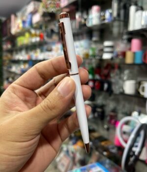 CANETA LUXO BRANCA