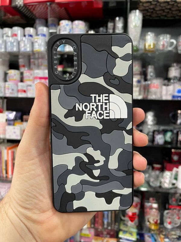 CAPINHA DE CELULAR A03 CORE CASE PRETO MILITAR THE NORTH FACE