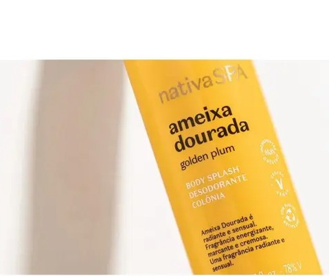 KIT NATIVA SPA AMEIXA DOURADA LOÇÃO + DESODORANTE + CREME PARA MÃOS - Imagem 2