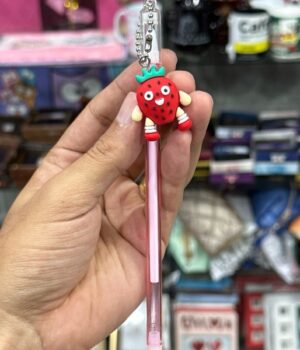 CANETA PINGENTE MORANGO