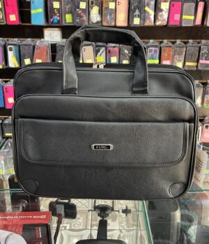 PASTA DE NOTEBOOK PRETO KL WAIN COM BOLSO FRONTAL