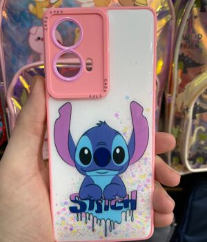 CAPINHA DE CELULAR MOTO G85 CASE ROSA STITCH