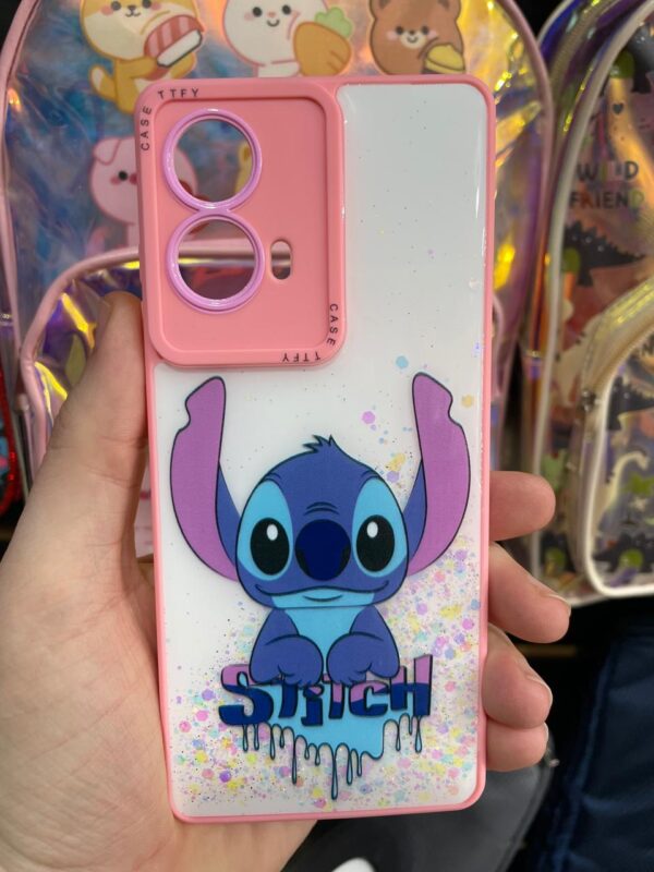 CAPINHA DE CELULAR MOTO G85 CASE ROSA STITCH