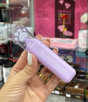 MARCA TEXTO PATINHA DE GATO ROXO