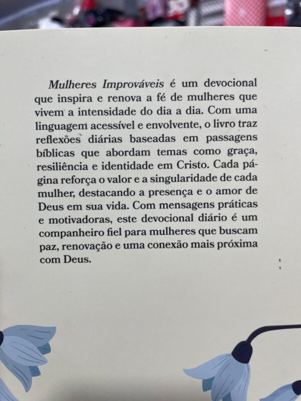 DEVOCIONAL MULHERES IMPROVÁVEIS - Imagem 2