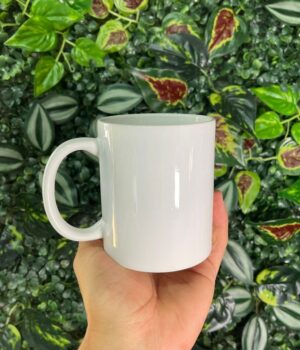 CANECA DE PORCELANA BRANCA TRADICIONAL