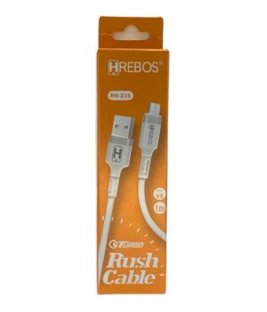 CABO USB + V8 1M BRANCO HS-235