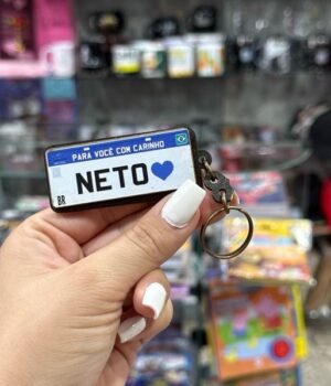 CHAVEIRO PLACA MERCOSUL NETO