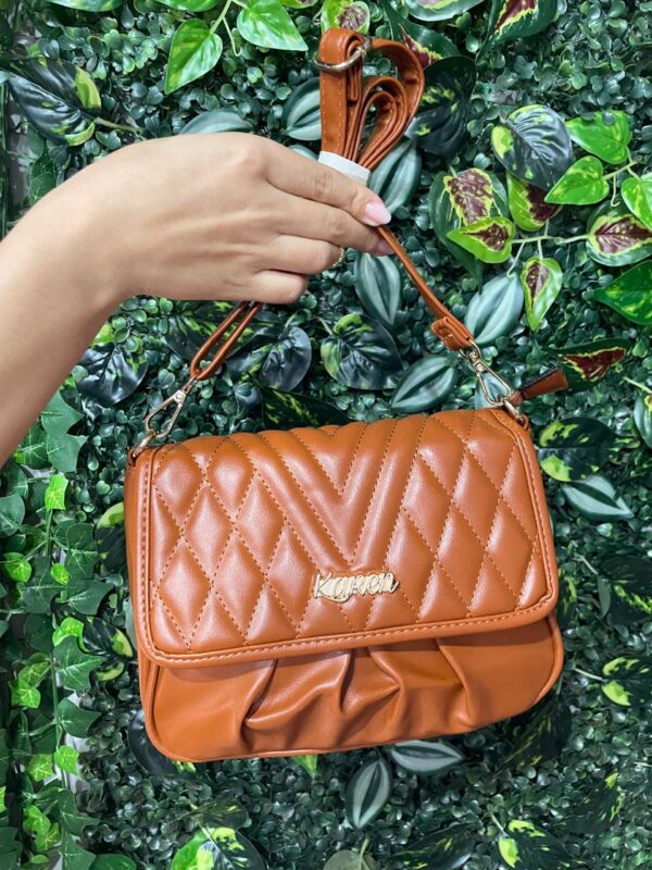BOLSA FEMININA MARROM KAREN
