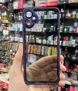 CAPINHA DE CELULAR A05 SPACE CASE BORDA ROXO