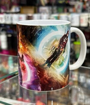 CANECA DE PORCELANA BRANCA GAMER