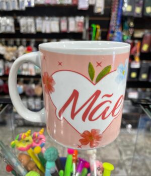 CANECA DE PORCELANA MÃE VOCÊ É MINHA MAIOR INSPIRAÇÃO