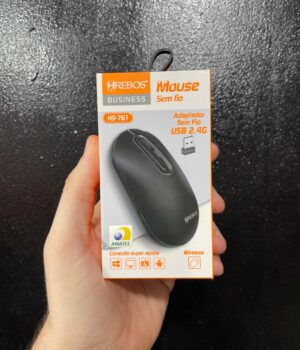 MOUSE SEM FIO HREBOS BUSINESS HS-761 USB 2.4G