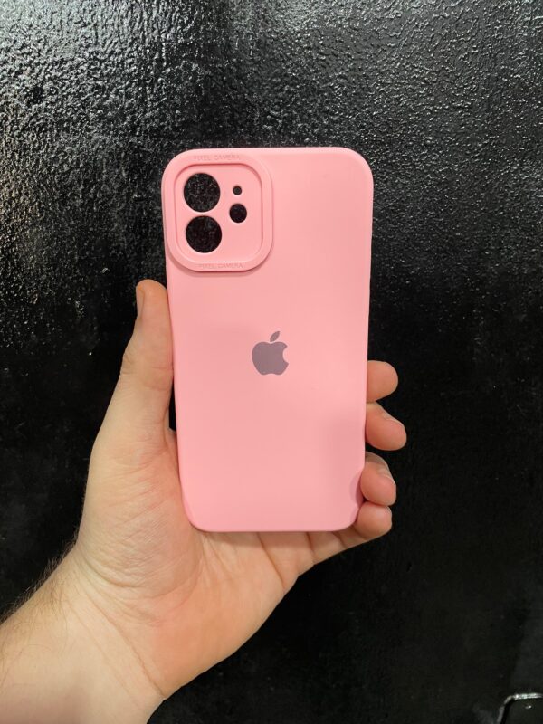 CAPINHA DE CELULAR IPHONE 12 CASE ROSA CLARO