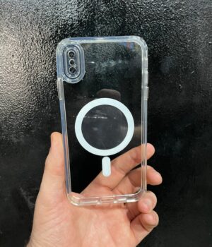 CAPINHA DE CELULAR IPHONE XS MAX MAGSAFE TRANSPARENTE