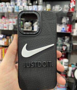 CAPINHA DE CELULAR IPHONE 16 CASE PRETO NIKE