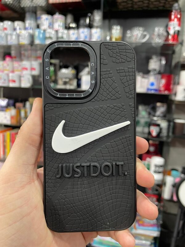 CAPINHA DE CELULAR IPHONE 16 CASE PRETO NIKE