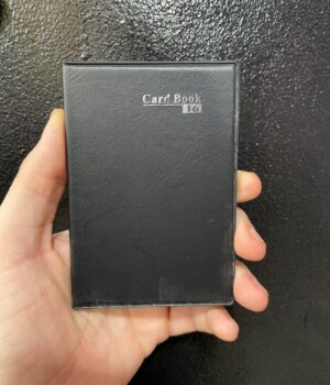 PORTA CARTÃO SEM ABOTOADOR PRETO | CABE 16 CARTÕES