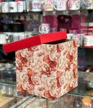 REF:21015 CAIXA ACOPLADA ESTAMPADA PP 11,5x11,5x12,5CM