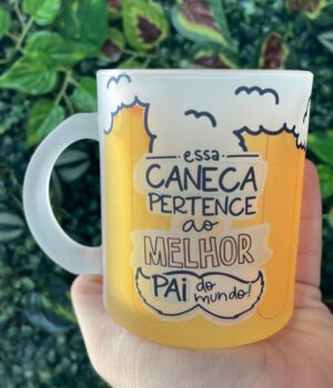 CANECA PAI VIDRO ESSA CANECA PERTENCE AO MELHOR...