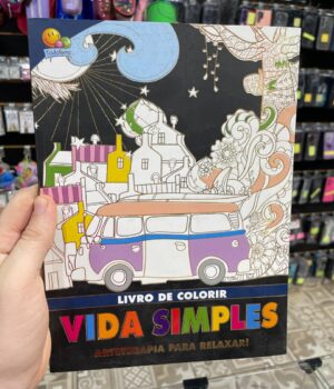 LIVRO DE COLORIR VIDA SIMPLES