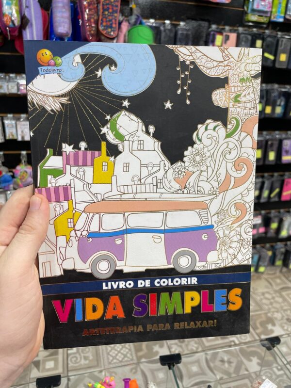 LIVRO DE COLORIR VIDA SIMPLES