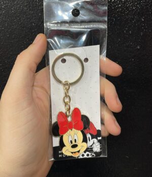 CHAVEIRO MINNIE COM LACINHO