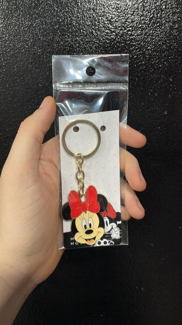CHAVEIRO MINNIE COM LACINHO