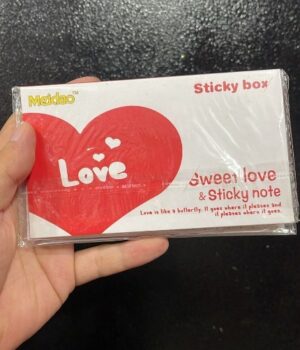 BLOCO DE NOTAS LOVE CORAÇÕES