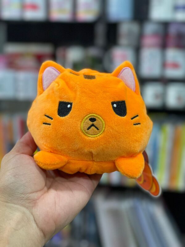 PELÚCIA DE HUMOR GATO LARANJA