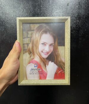 PORTA RETRATO 15x20CM DOURADO GLITTER