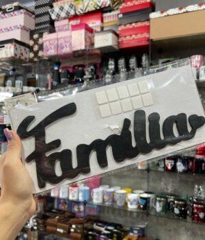 LETREIRO MDF FAMÍLIA