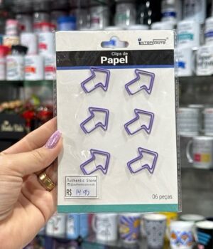 CLIPS SETA ROXO