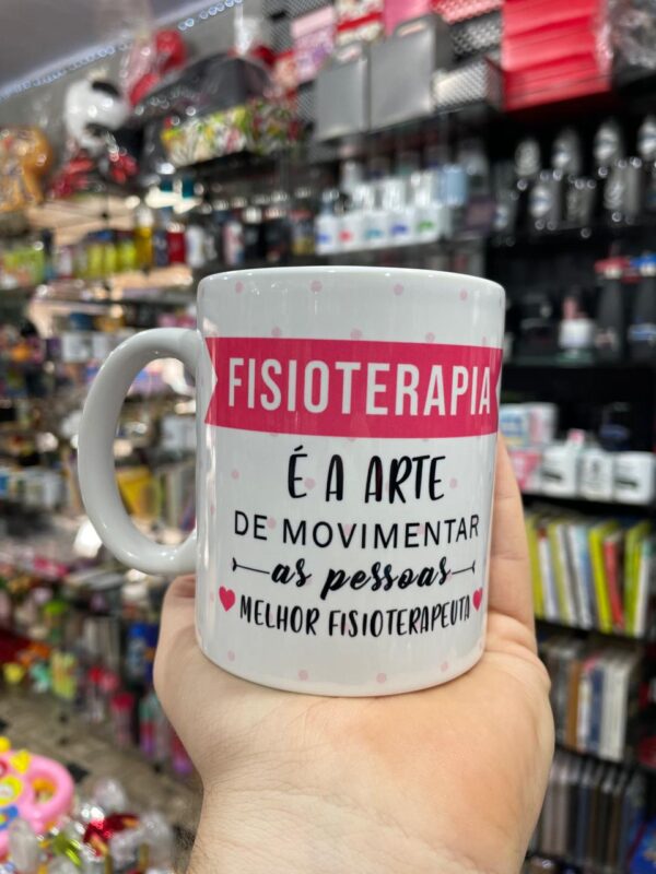 CANECA BRANCA FISIOTERAPIA