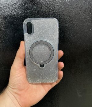 CAPINHA DE CELULAR IPHONE XR MAGSAFE COM GLITTER