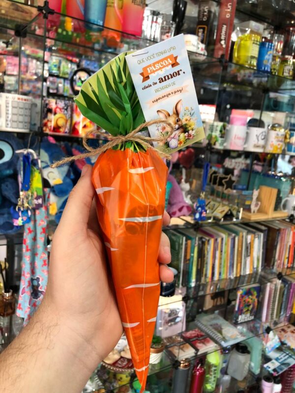 CENOURA DE CHOCOLATE COM 2 OURO BRANCO, 2 SONHO DE VALSA, 1 BATOM E 1 CARTÃO - Imagem 2