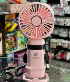 MINI VENTILADOR ONEX ROSA