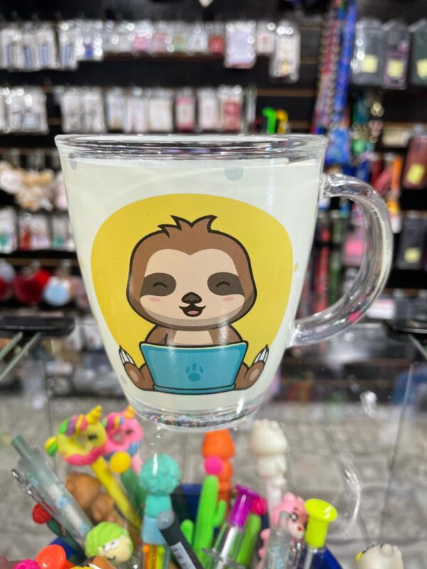 CANECA DE VIDRO A ZONA DE CONFORTO É UM LUGAR DELICIOSO... - Imagem 2