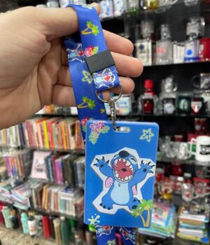 PORTA CRACHÁ COMPLETO STITCH