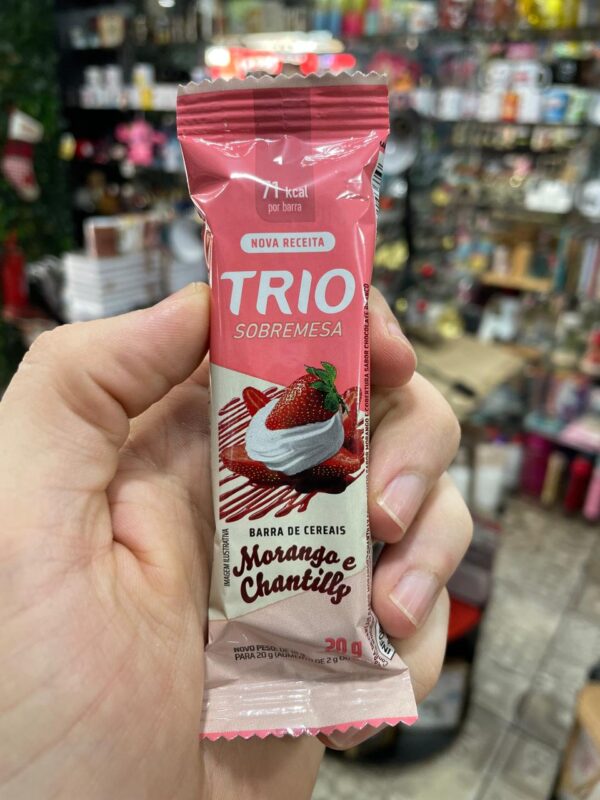 TRIO MORANGO E CHANTILLY 20G